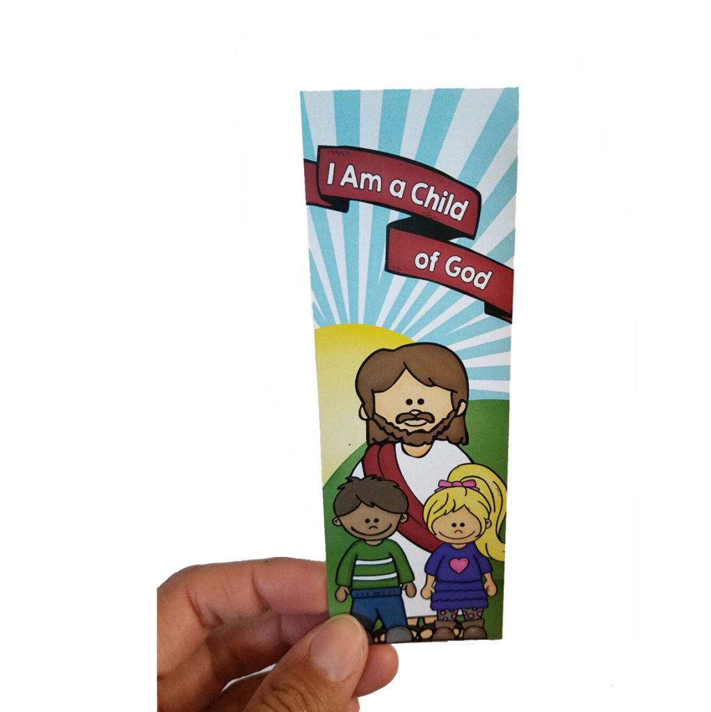 I am a Child of God Bookmark frontside