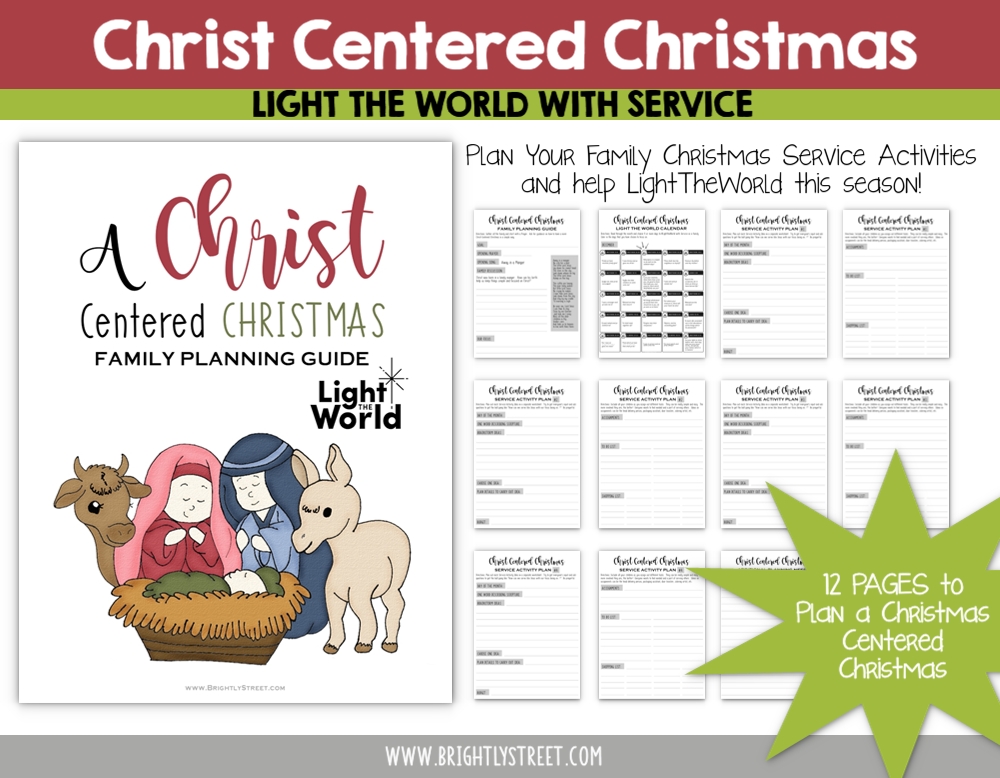 #lighttheworld family planning guide for christmas