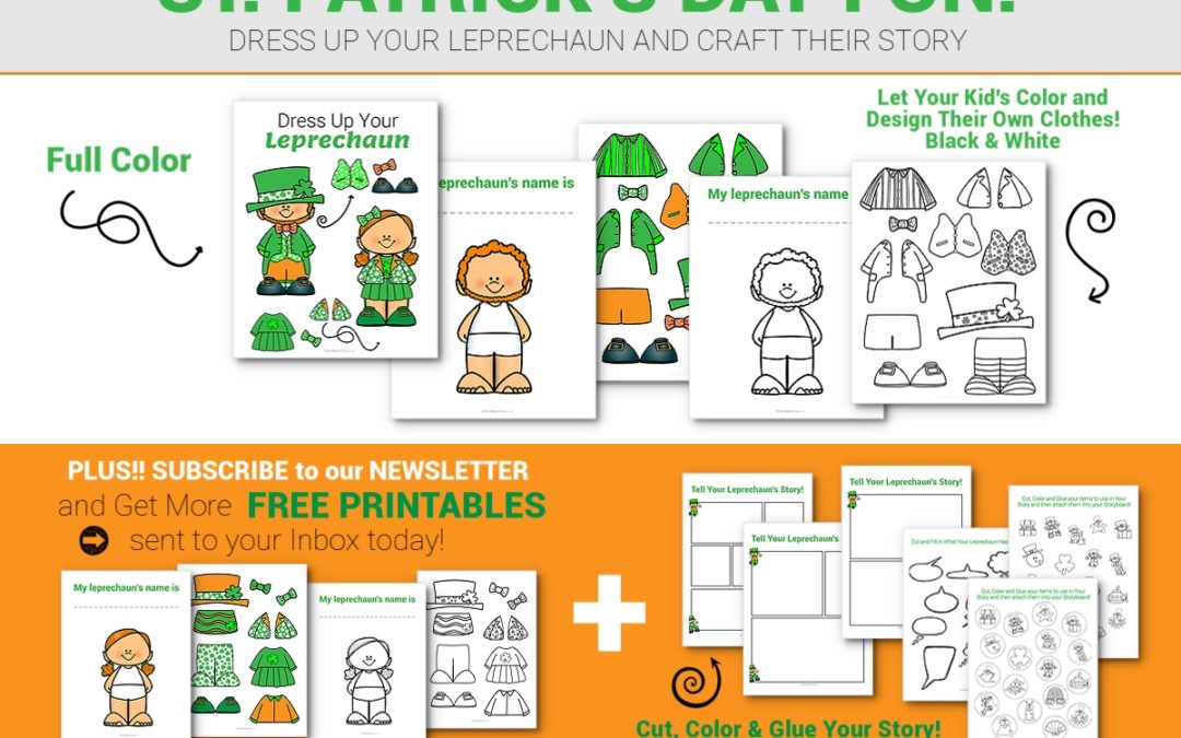 St. Patrick’s Day FREE PRINTABLE to keep your kid’s happy
