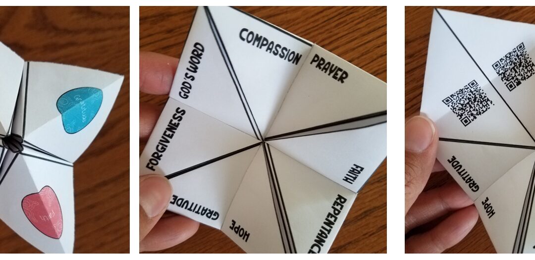 Principles of Peace All Year Long Origami Game